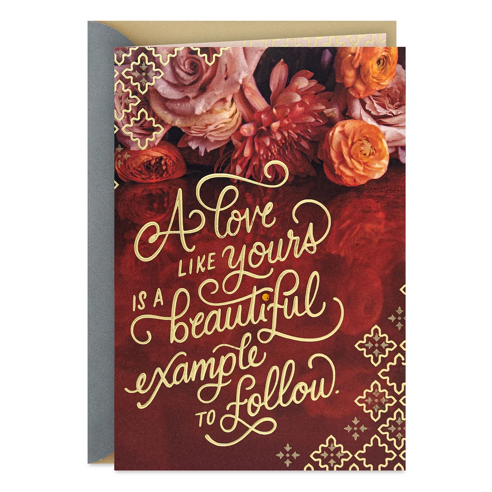 Your Love Is a Beautiful Example Anniversary Card for only USD 5.59 | Hallmark