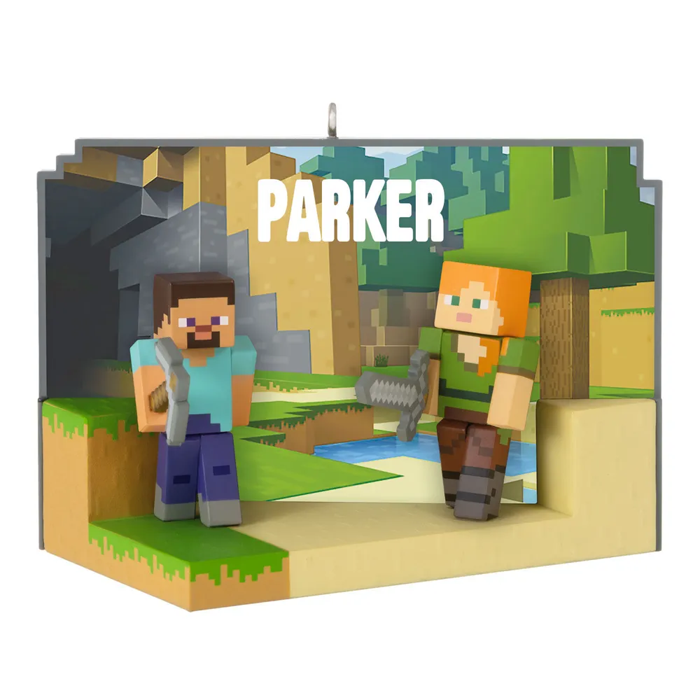 Minecraft My World Personalized Ornament, Custom Text for only USD 31.99 | Hallmark