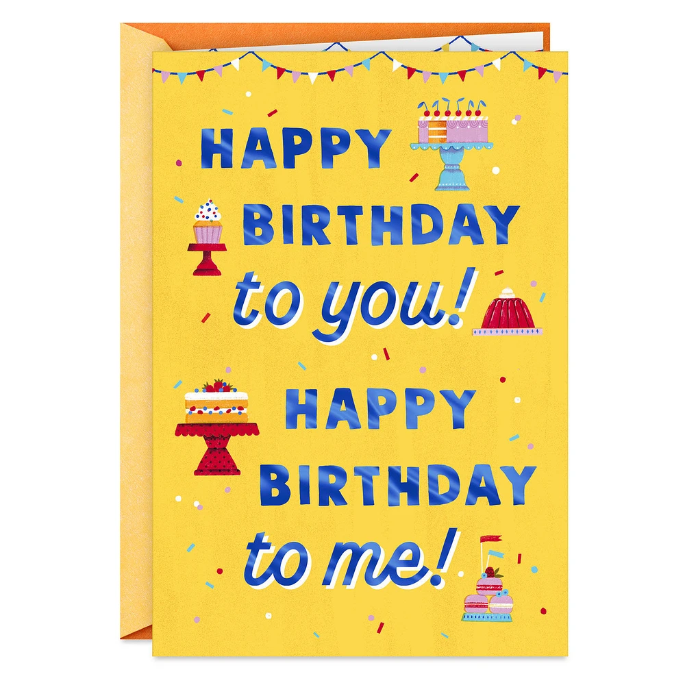 Happy Day to Us Shared Birthday Card for only USD 2.99 | Hallmark