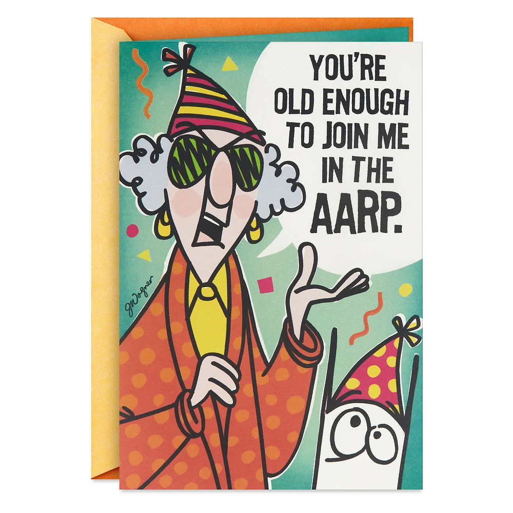 Maxine™ It's A.A.R.P. Time Funny Pop-Up Birthday Card for only USD 5.99 | Hallmark