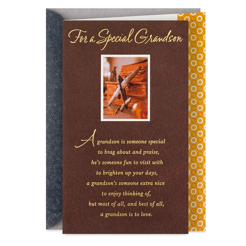 Pride, Joy and Love Birthday Card for Grandson for only USD 5.59 | Hallmark