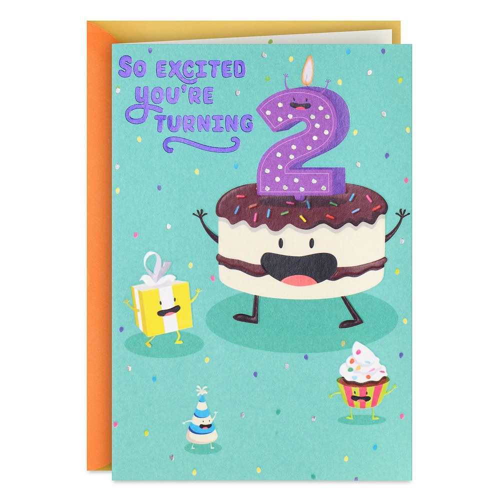 All the Fun 2nd Birthday Card for only USD 4.59 | Hallmark