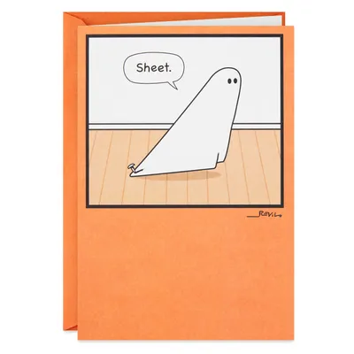 Holy Sheet Ghost Funny Halloween Card for only USD 3.49 | Hallmark