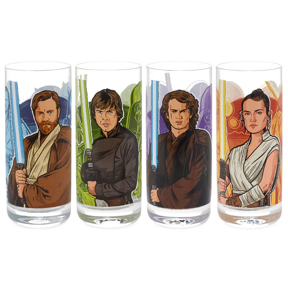 Star Wars™ Jedi™ Drinking Glasses, Set of 4 for only USD 39.99 | Hallmark