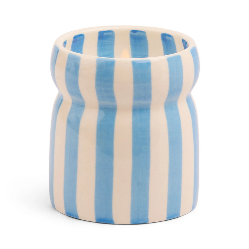 Paddywax Lost at Sea Blue-Striped Cabana Candle, 6.5 oz. for only USD 26.99 | Hallmark