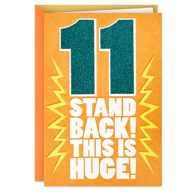 This is Huge 11th Birthday Card for only USD 4.59 | Hallmark