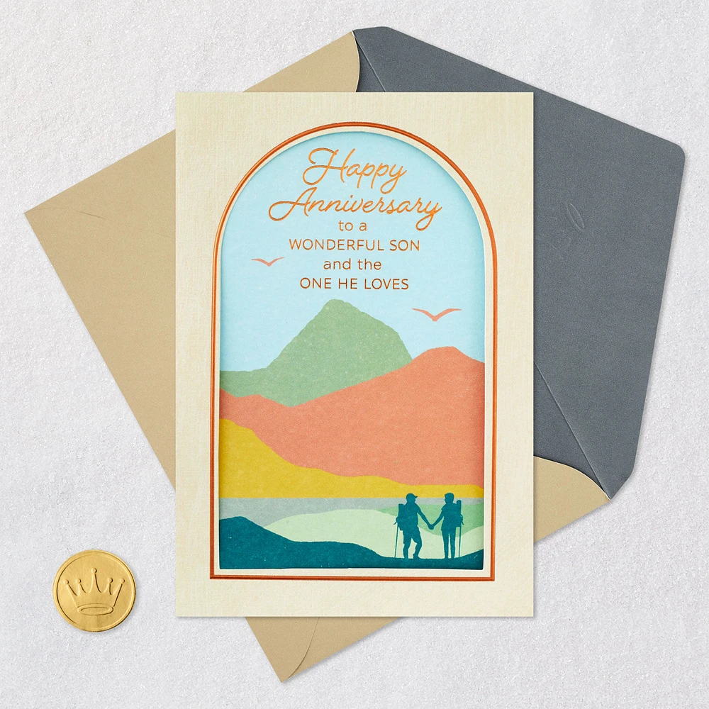 All the Celebrating Anniversary Card for Son and Spouse for only USD 4.99 | Hallmark