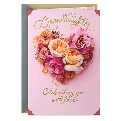 Celebrating You With Love Wedding Card for Granddaughter for only USD 4.59 | Hallmark