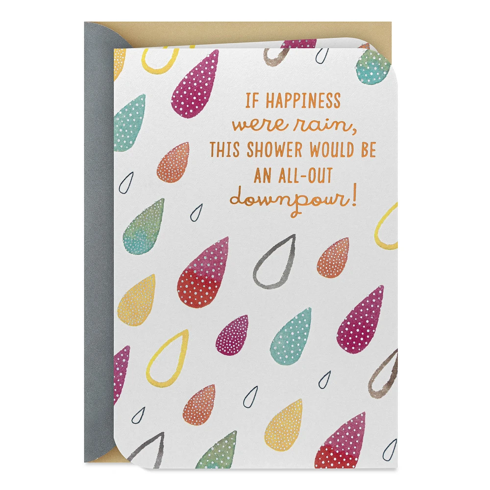 Downpour of Love and Good Wishes Wedding Shower Card for only USD 4.59 | Hallmark