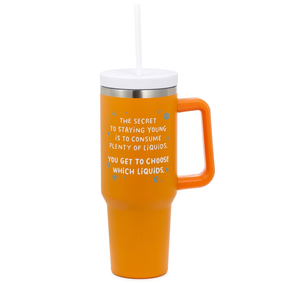 Secret to Staying Young Insulated Travel Cup With Handle, 42 oz. for only USD 29.99 | Hallmark