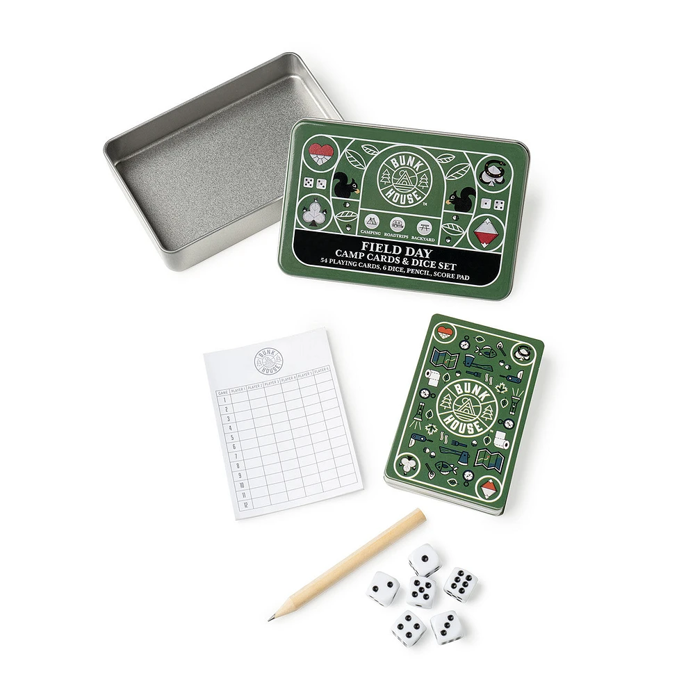 Bunk House Field Day Camp Cards and Dice Set for only USD 8.99 | Hallmark