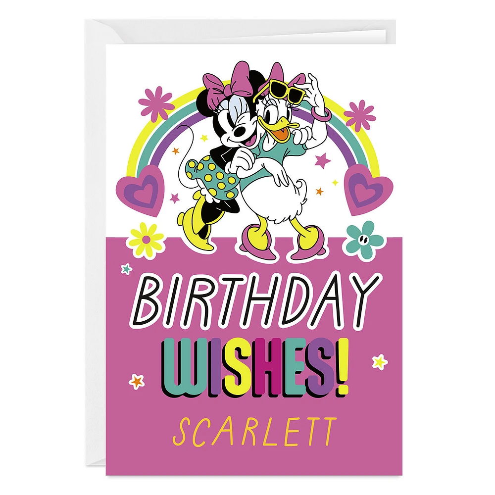 Disney Minnie Mouse and Daisy Custom Birthday Card for only USD 4.99 | Hallmark