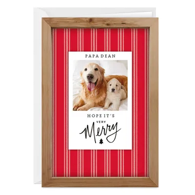 Personalized Very Merry Christmas Photo Card for only USD 4.99 | Hallmark