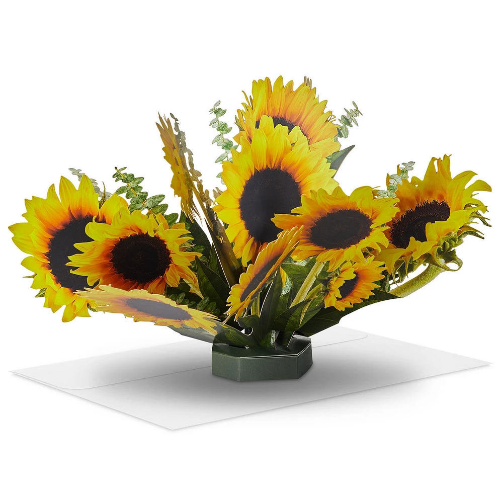 Build-a-Bouquet Sunflowers Pop-Up Paper Flowers for only USD 9.99 | Hallmark