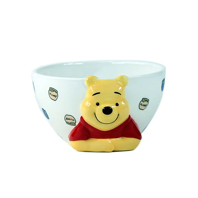 R Squared Disney Winnie the Pooh Sculpted Noodle Bowl With Chopsticks for only USD 23.99 | Hallmark