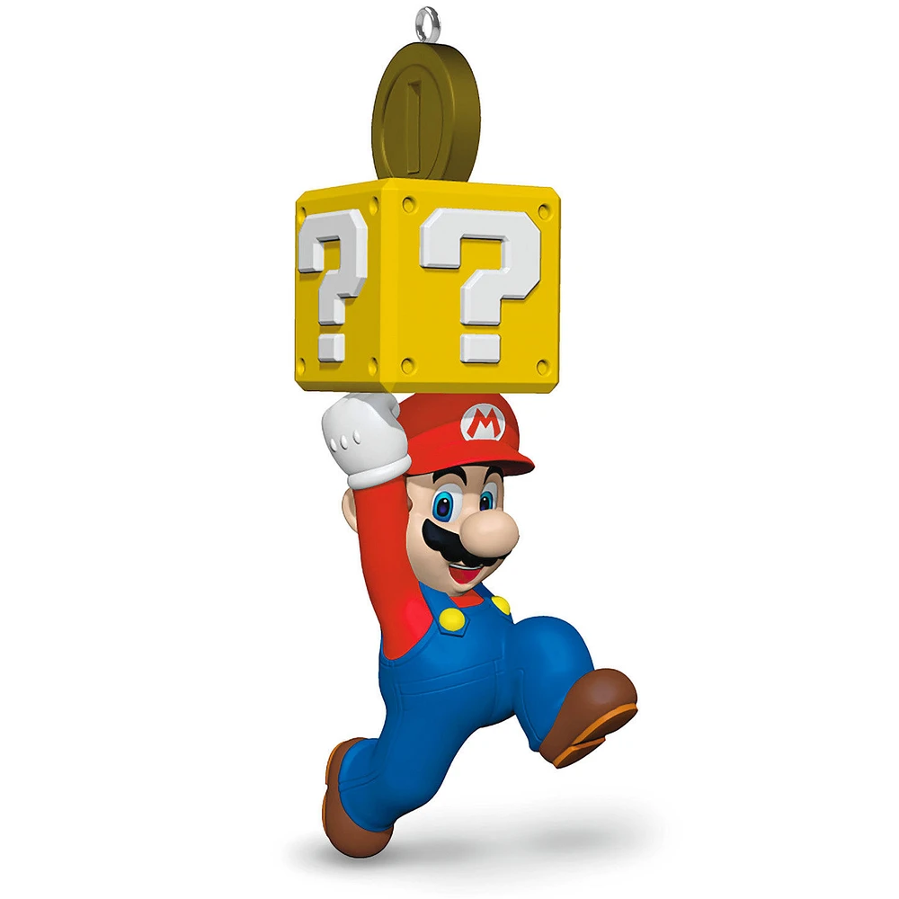 Nintendo Super Mario™ With Question Block Ornament for only USD 23.99 | Hallmark