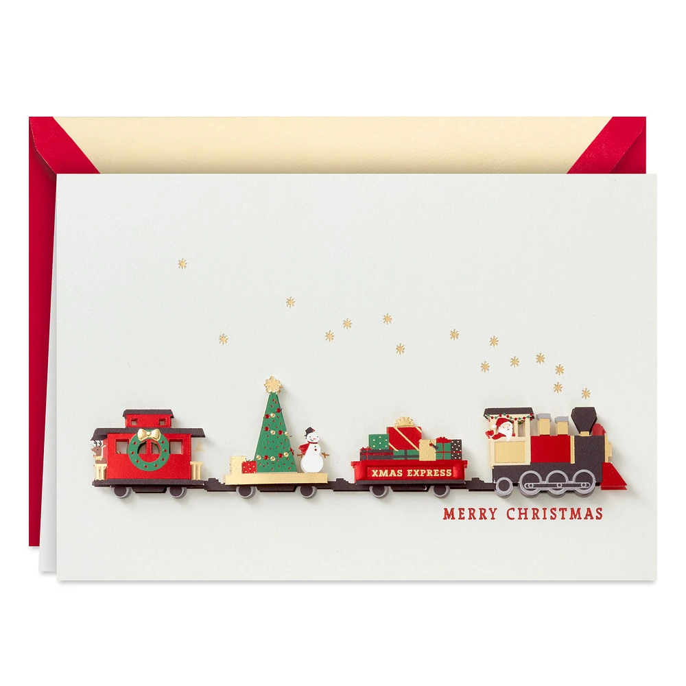 Santa Claus Express Train Christmas Card for only USD 6.99 | Hallmark