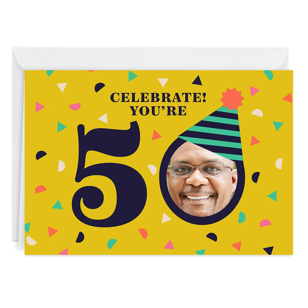 Celebrate Custom 50th Birthday Card for only USD 4.99 | Hallmark