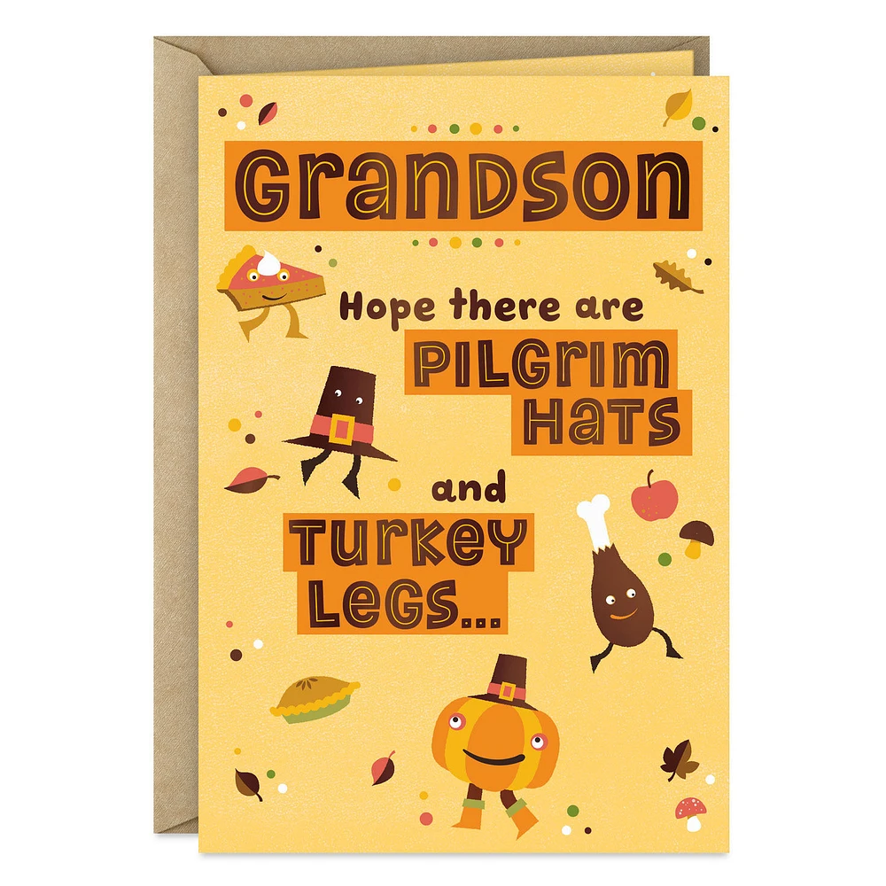 Lots of Smiles Thanksgiving Card for Grandson for only USD 2.00 | Hallmark