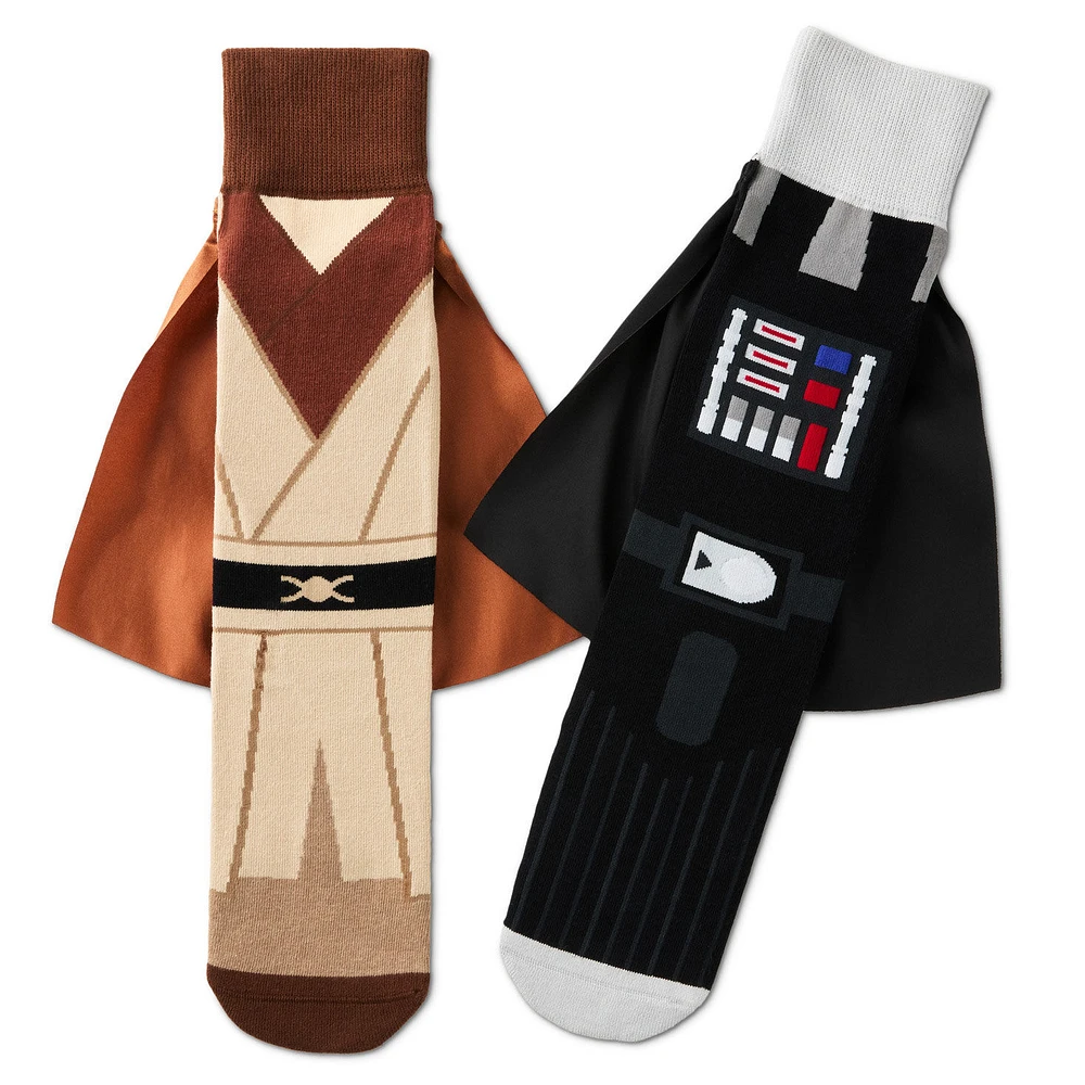 Star Wars™ Obi-Wan Kenobi™ and Darth Vader™ Novelty Socks for only USD 22.99 | Hallmark