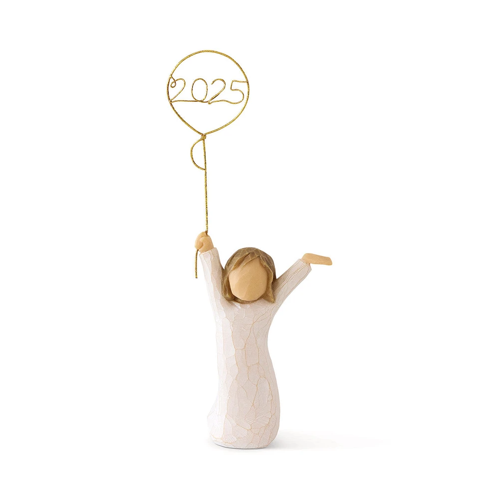 Willow Tree Here's to You 2025 Girl With Balloon Figurine, 6" H for only USD 26.99 | Hallmark