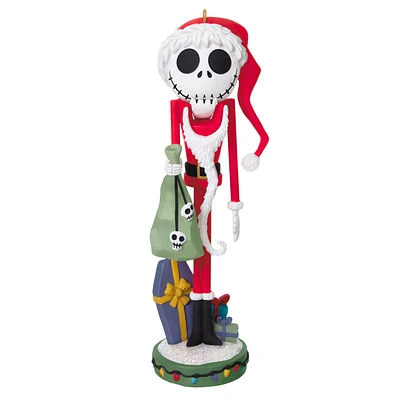 Disney Tim Burton's The Nightmare Before Christmas Santa Jack Skellington Nutcracker Ornament for only USD 31.99 | Hallmark