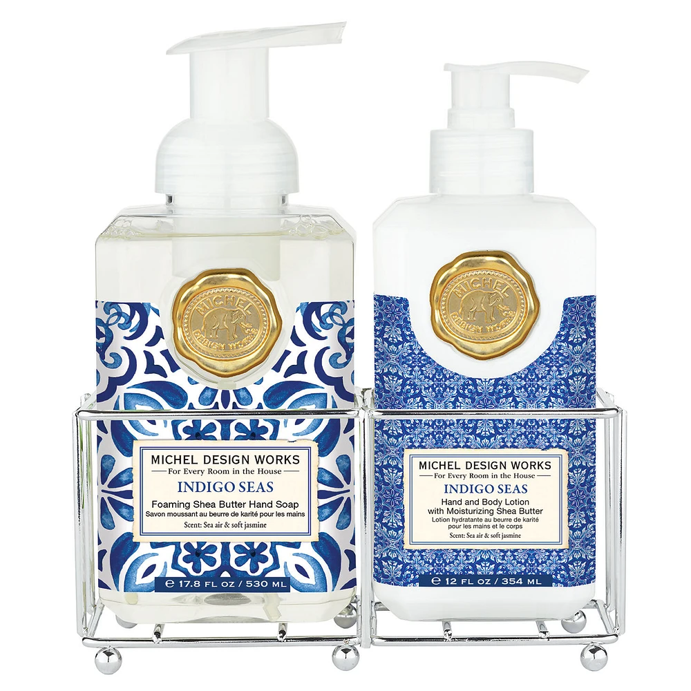 Michel Design Works Indigo Seas Hand Care Caddy for only USD 32.99 | Hallmark