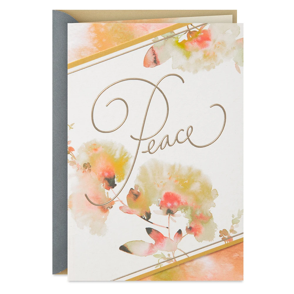 Peace and Comfort to Heal Your Heart Sympathy Card for only USD 5.99 | Hallmark