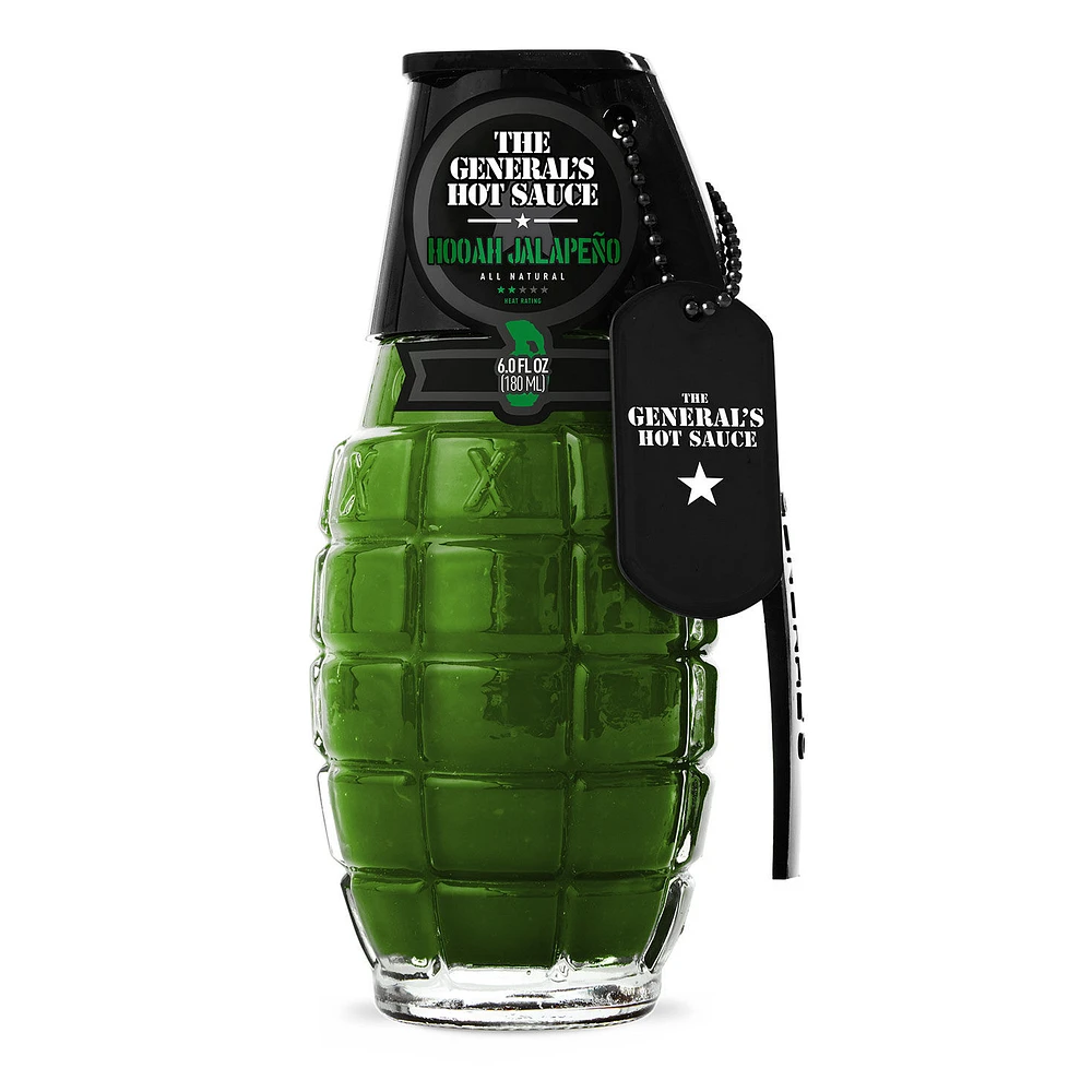 The General's Hot Sauce Hooah Jalapeño Flavor, 6 oz. for only USD 12.99 | Hallmark