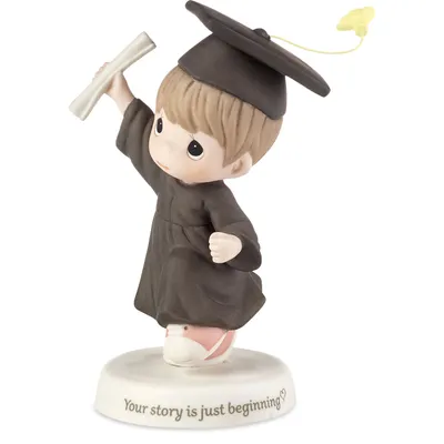 Precious Moments Graduation Boy Figurine, 6.5" for only USD 65.00 | Hallmark