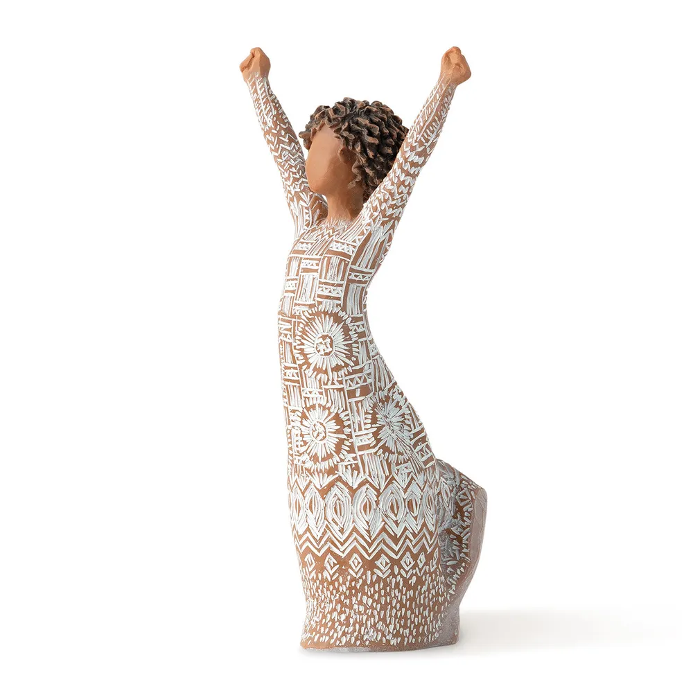 Willow Tree Courageous Joy African-American Woman Figurine for only USD 63.99 | Hallmark