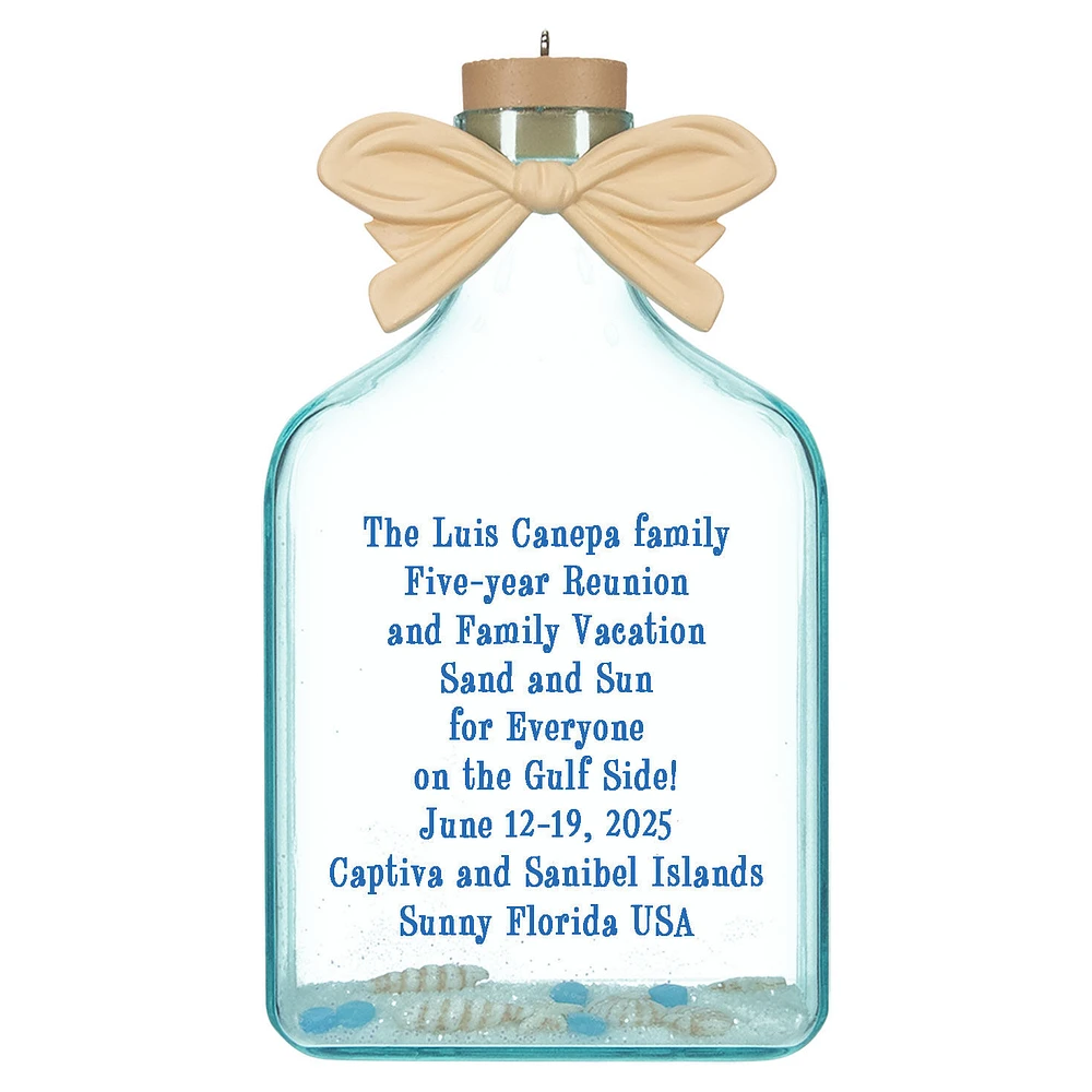 A Day at the Beach Personalized Ornament, Custom Text for only USD 34.99 | Hallmark