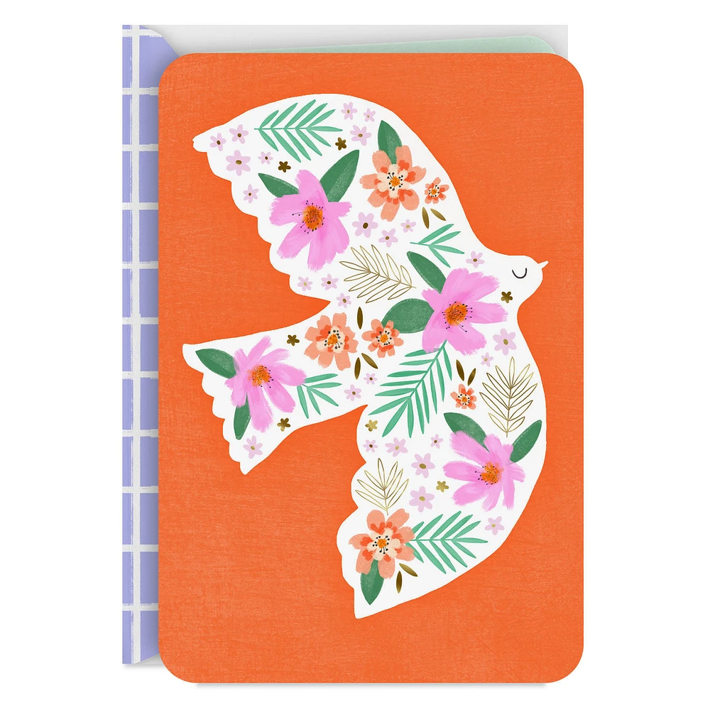 Floral Dove Blank Card for only USD 2.99 | Hallmark