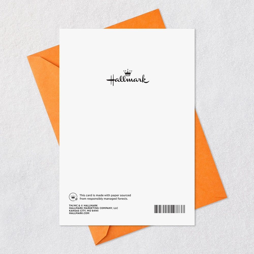 Pumpkin on Wrought Iron Fence Halloween Card for only USD 3.99 | Hallmark