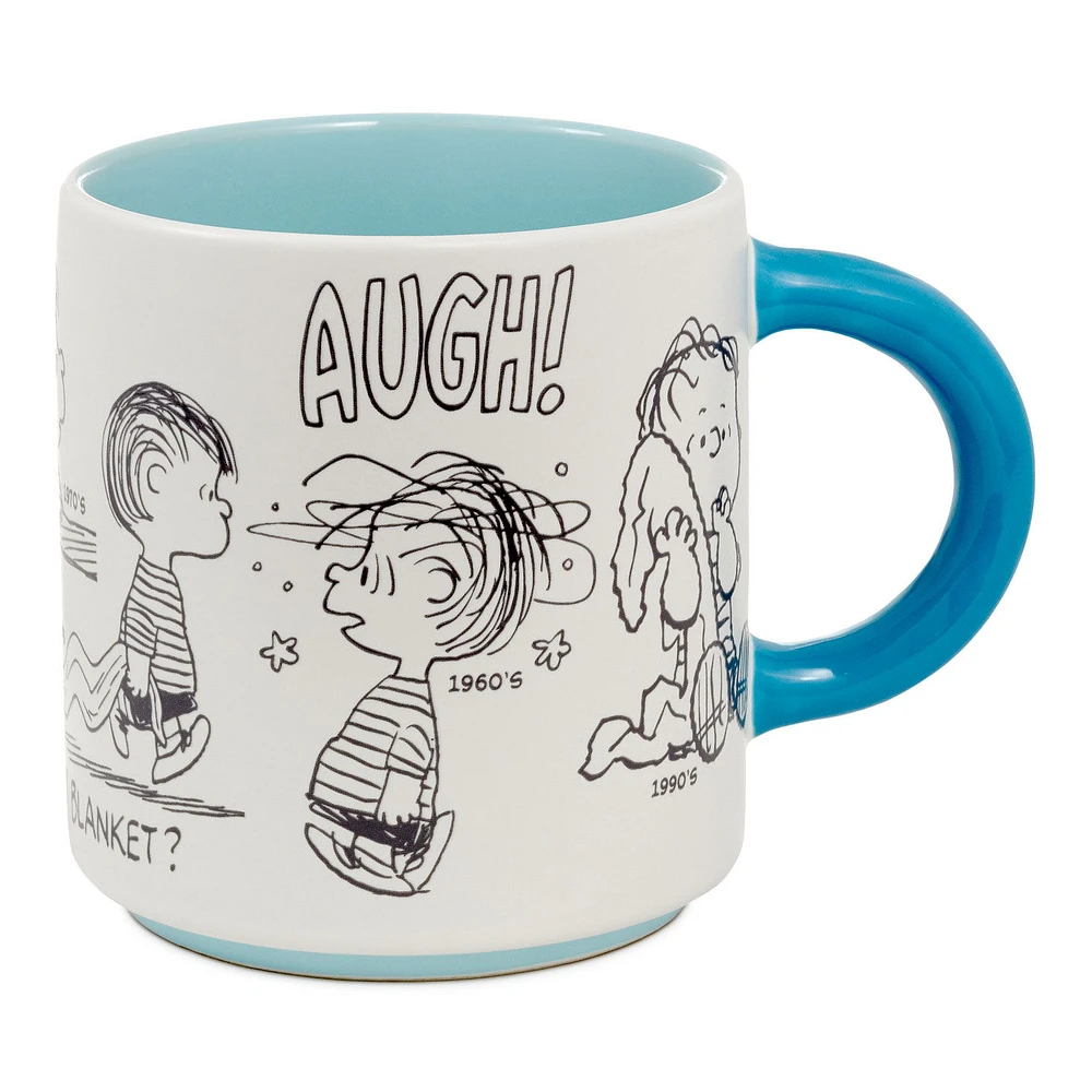 Peanuts® 75th Anniversary Linus Through the Decades Mug, 17.5 oz. for only USD 16.99 | Hallmark