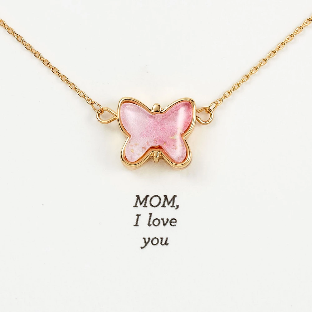 Demdaco Artful Butterfly Charm Necklace for Mom, 16" for only USD 17.99 | Hallmark