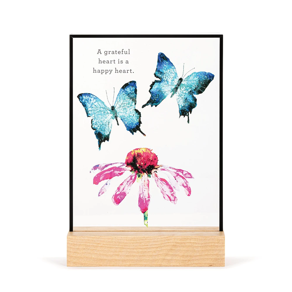Demdaco Butterflies and Coneflower Large Suncatcher, 7" for only USD 25.99 | Hallmark