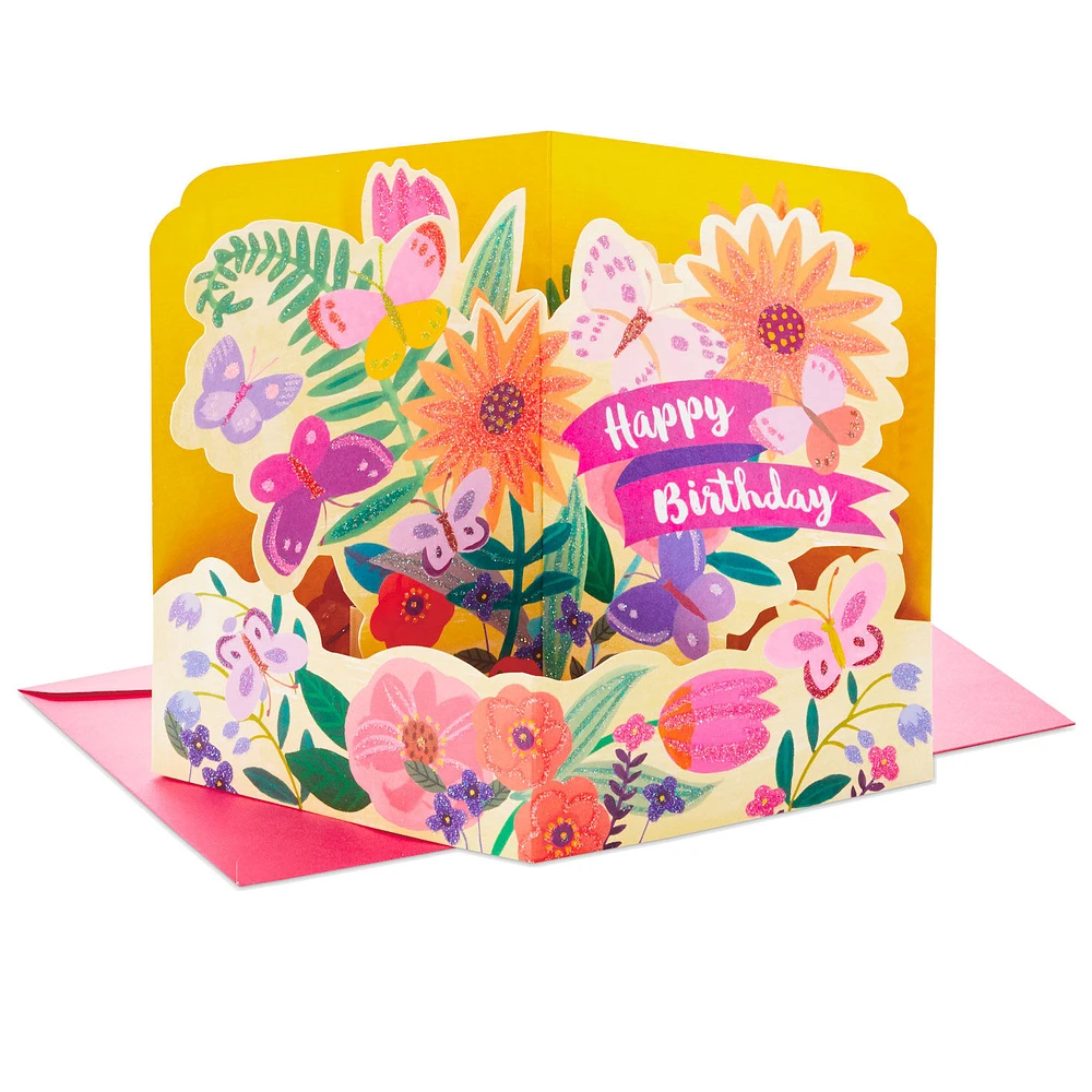 Wishing You Beautiful Moments 3D Pop-Up Birthday Card for only USD 6.99 | Hallmark