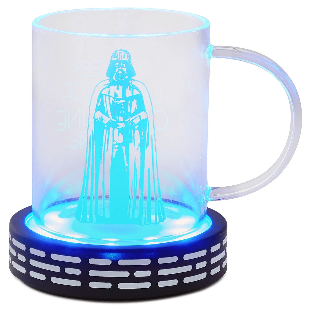 Star Wars™ Darth Vader™ Holographic Light-Up Mug With Base, 13 oz. for only USD 34.99 | Hallmark