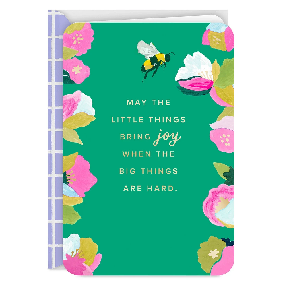 May the Little Things Bring Joy Encouragement Card for only USD 2.99 | Hallmark