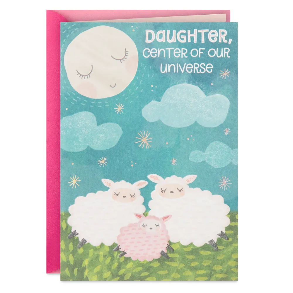 Love You to the Moon and Back 1st Birthday Card for Daughter for only USD 3.99 | Hallmark