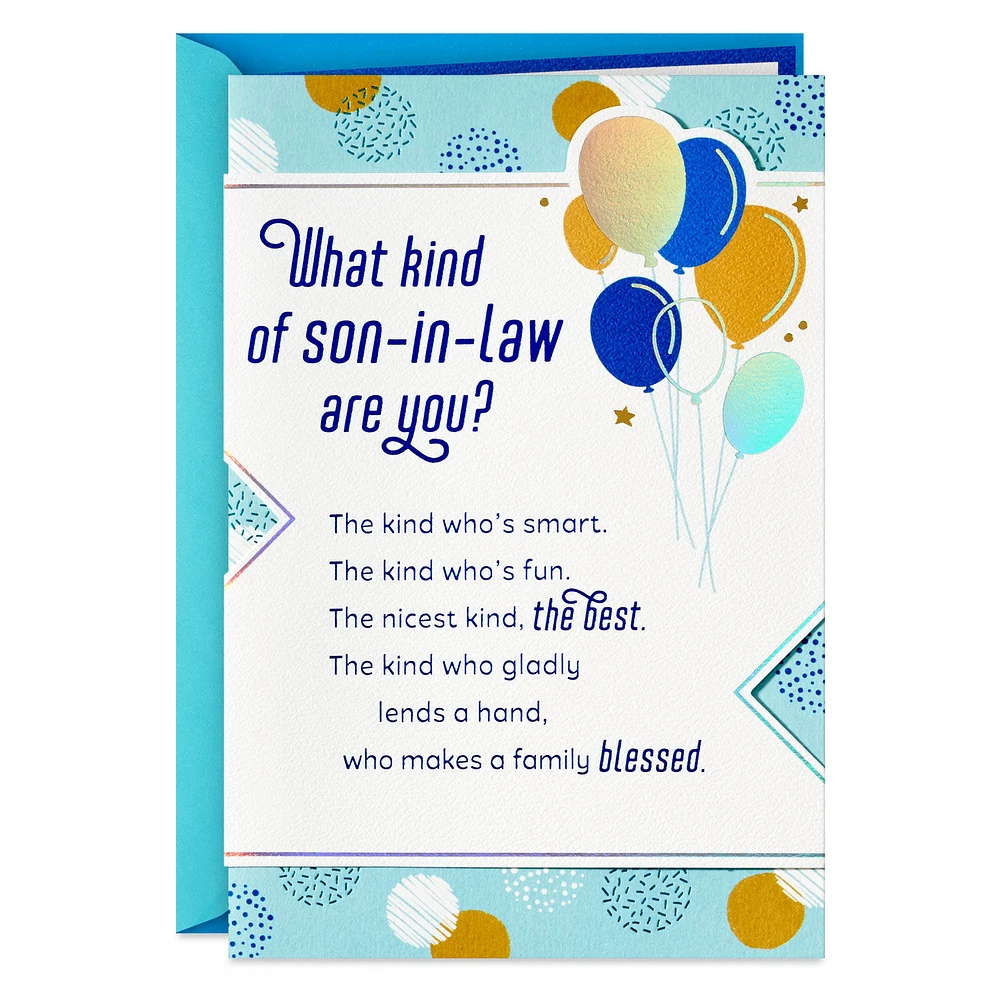 Loved Just Like a Son Birthday Card for Son-in-Law for only USD 5.99 | Hallmark