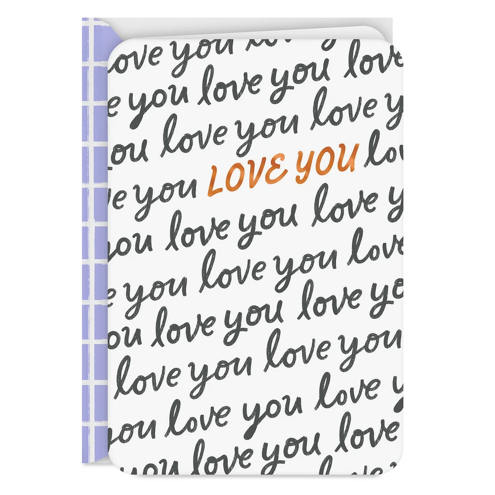 Love You Blank Card for only USD 2.99 | Hallmark