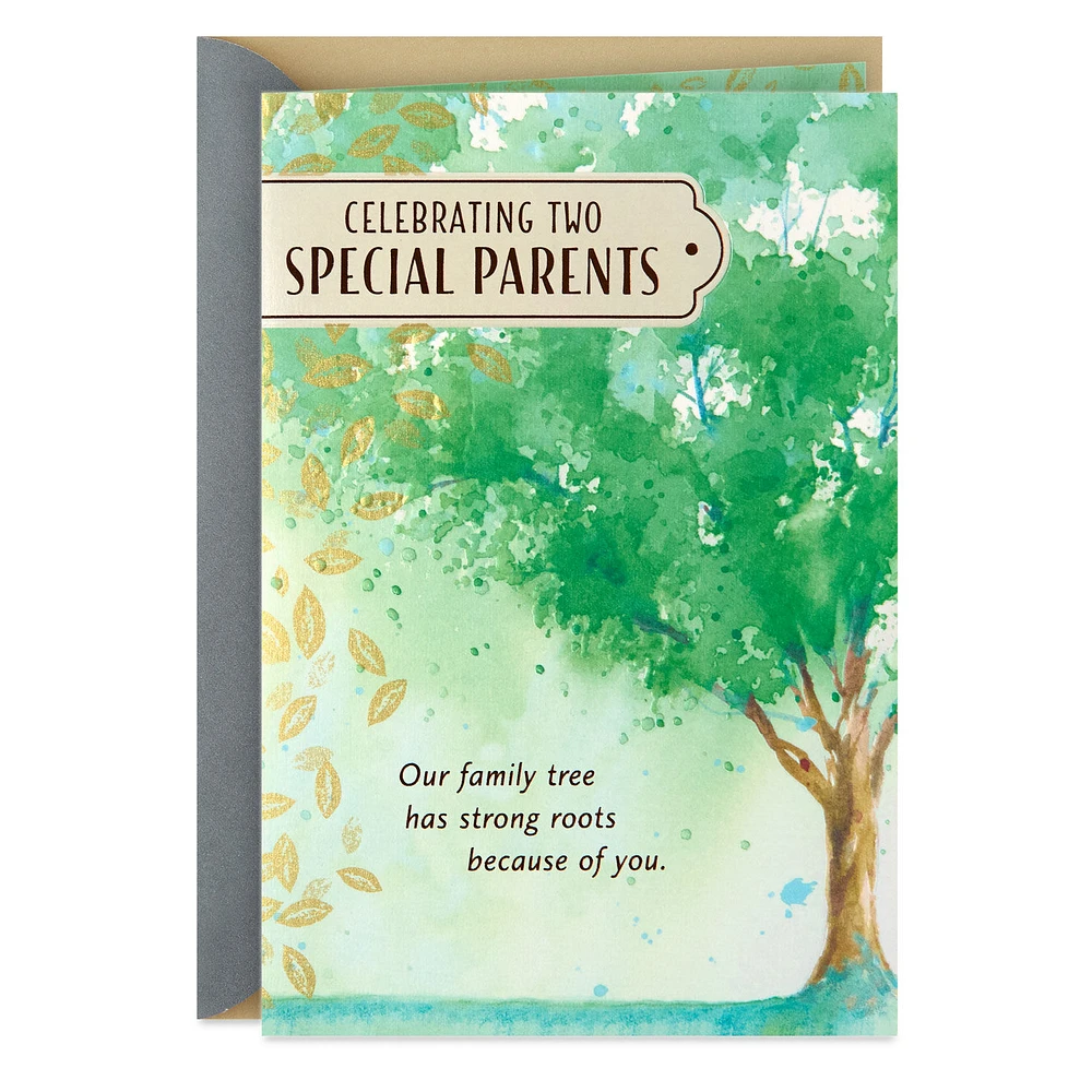 Strong Roots Anniversary Card for Parents for only USD 4.99 | Hallmark