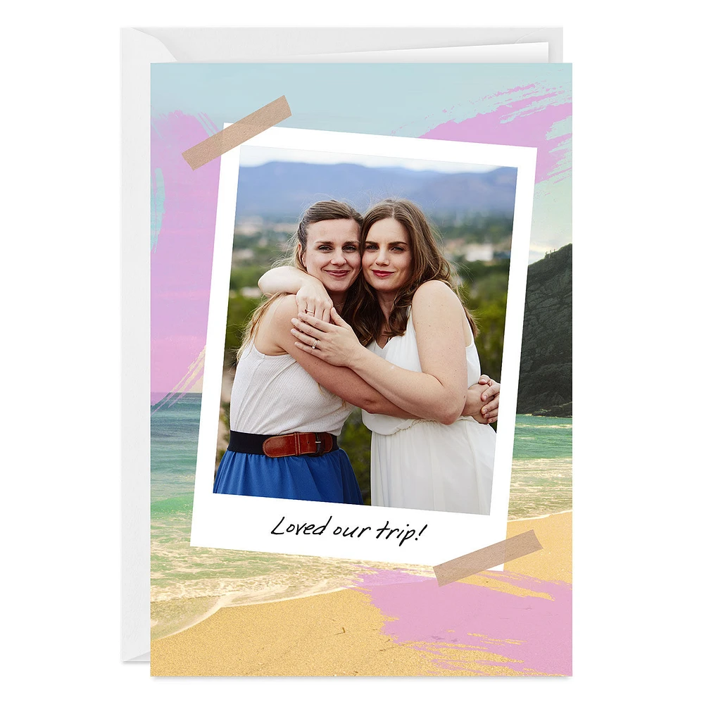 Beach Scene Instant-Photo Frame Blank Custom Card for only USD 4.99 | Hallmark