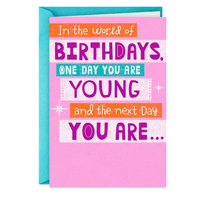 Forever Fabulous Funny Birthday Card for only USD 3.99 | Hallmark