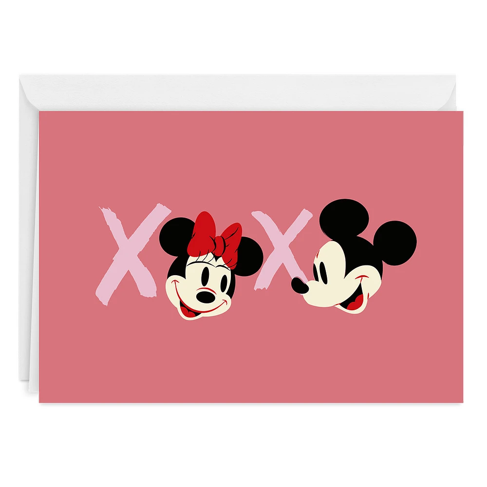 Disney Mickey and Minnie XOXO Custom Love Card for only USD 4.99 | Hallmark