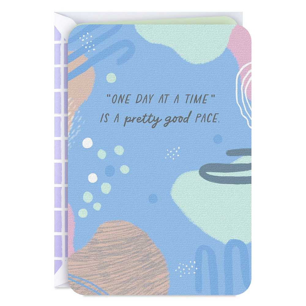 Just Keep Going One Day at a Time Encouragement Card for only USD 2.99 | Hallmark