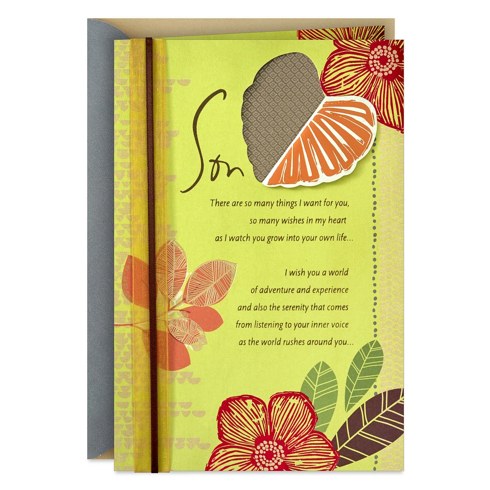 So Many Wishes for You in My Heart Birthday Card for Son for only USD 9.99 | Hallmark