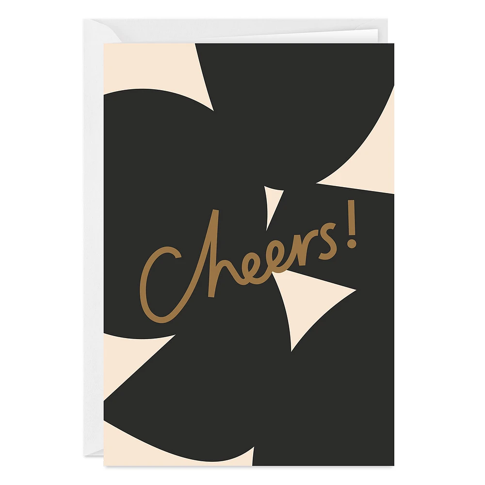 Abstract Cheers Custom Congratulations Card for only USD 4.99 | Hallmark